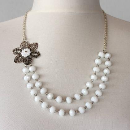 Christmas Gift, Bridal Jewelry Vintage Inspired..