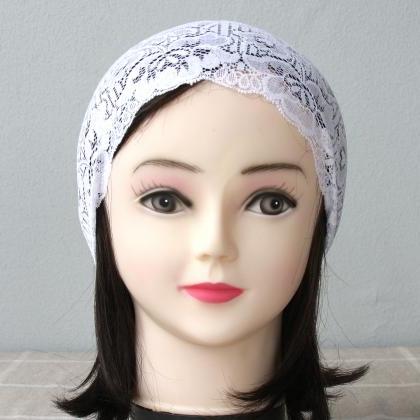 White Lace Headband