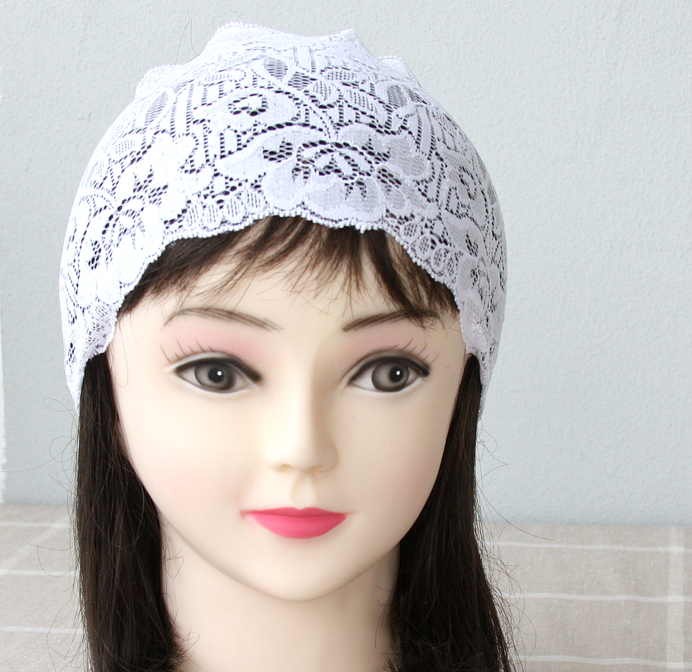 White Lace Headband
